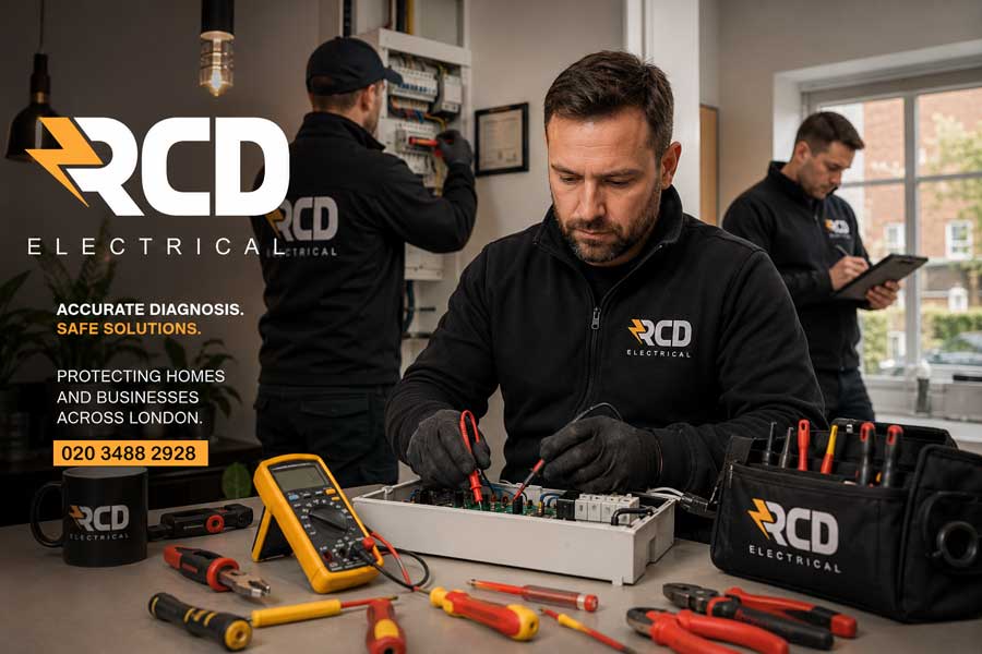 Emergency electrical fault finding London for homes offices and commercial properties
